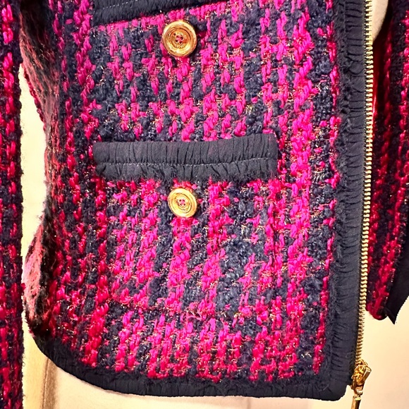 Juicy Couture Tweed Cardigan Jacket - Picture 8 of 8